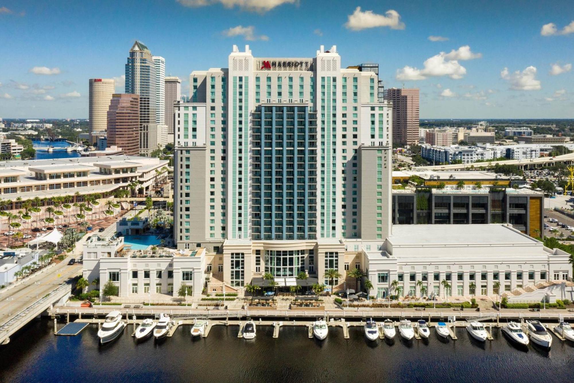Tampa Marriott Water Street Hotell Exteriör bild