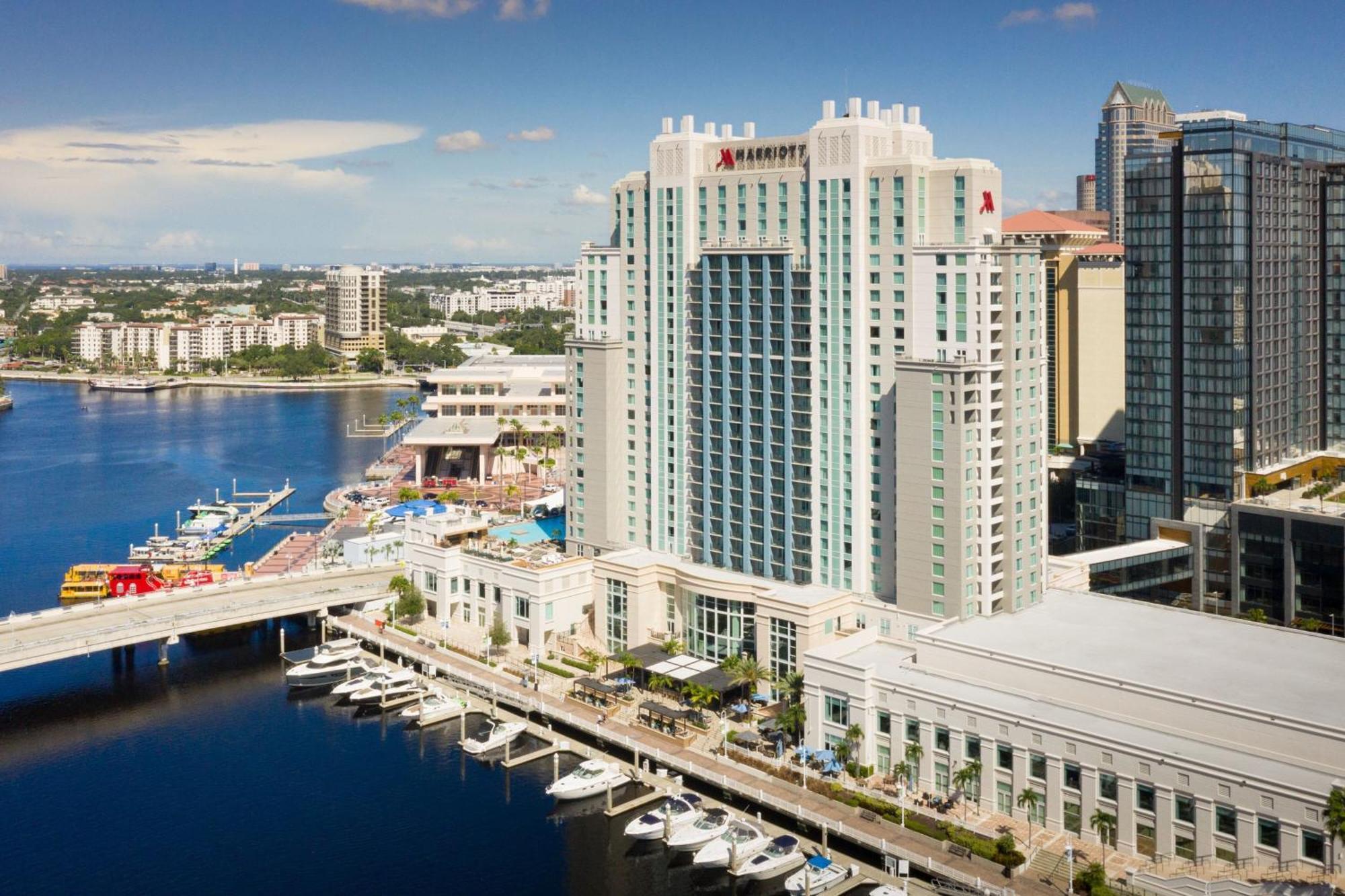 Tampa Marriott Water Street Hotell Exteriör bild